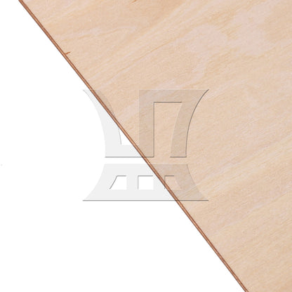 BQLZR 5pcs 200x100x1.5mm Craft Unpainted Wooden Sheets DIY Building Model Mini House