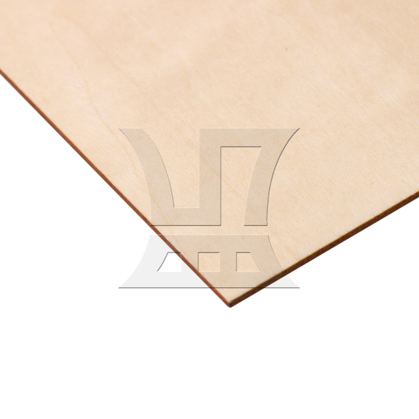 BQLZR Craft Unfinished Square Wooden Sheets for Building Model 200x200x1.5mm