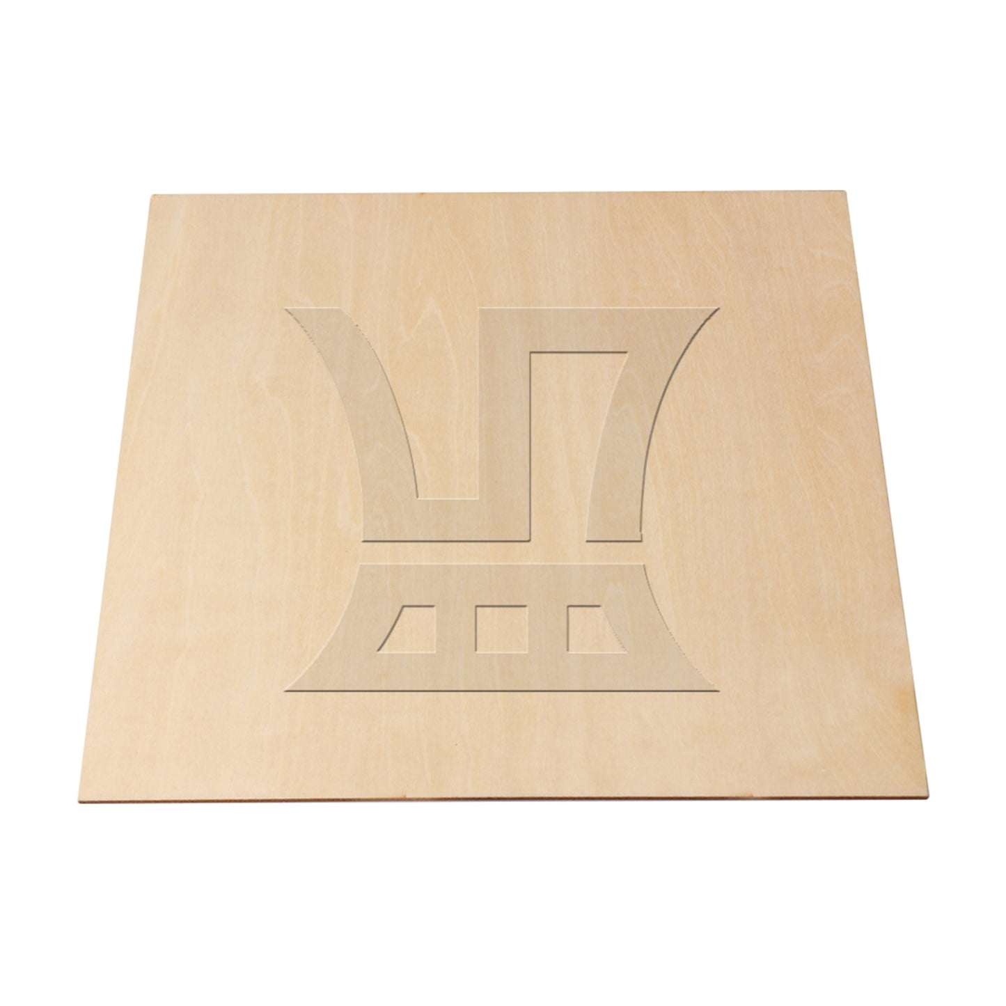 BQLZR Craft Unfinished Square Wooden Sheets for Building Model 200x200x1.5mm