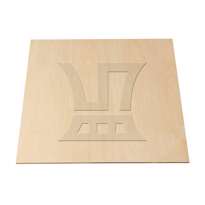 BQLZR Craft Unfinished Square Wooden Sheets for Building Model 200x200x1.5mm