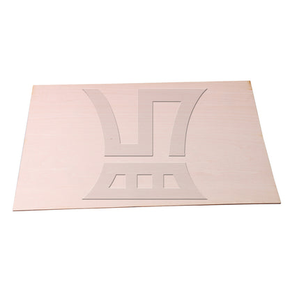 BQLZR Craft Basswood Sheets Unfinished for Building Model 300x200x1.5mm