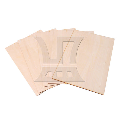 BQLZR 5x Basswood Sheets for Sand Table Model Boat DIY Crafts Cottage Model 20x30cm