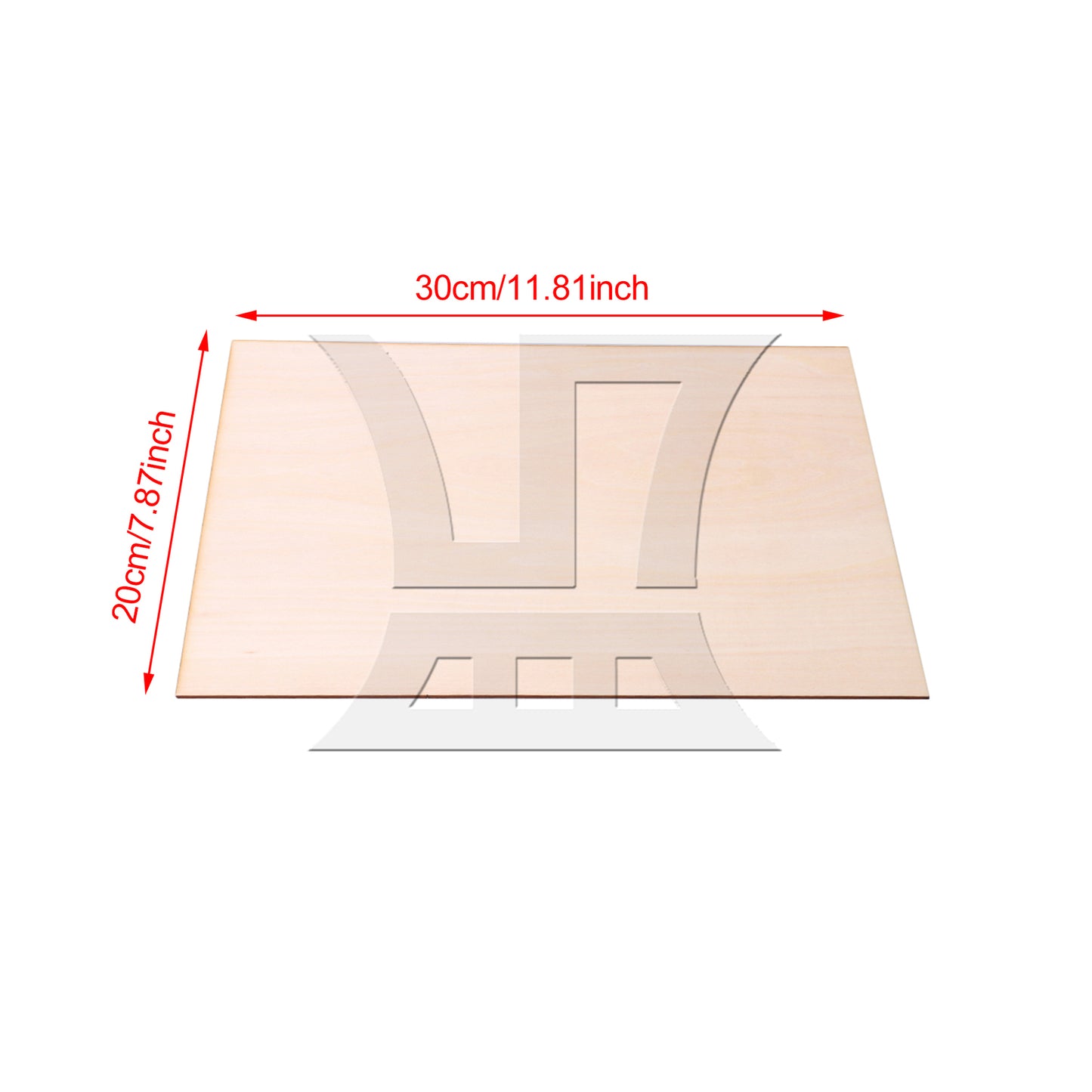 BQLZR 5x Basswood Sheets for Sand Table Model Boat DIY Crafts Cottage Model 20x30cm