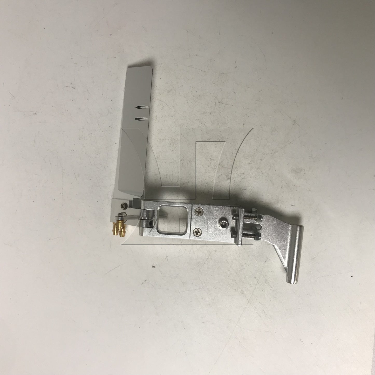 BQLZR Aluminum Alloy Length 110MM RC Rudder with Water Pickup Absorbing Steering