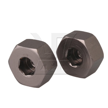 BQLZR 4Pcs Aluminum Hex Drive Hub Adapter Accessories Replacement for 1634 RC1:16