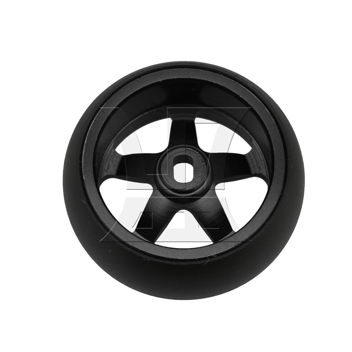 BQLZR 4 Pieces RC Car 5 Spoke Black Wheel Hub Tyres Replacement for WL 1:28 P929