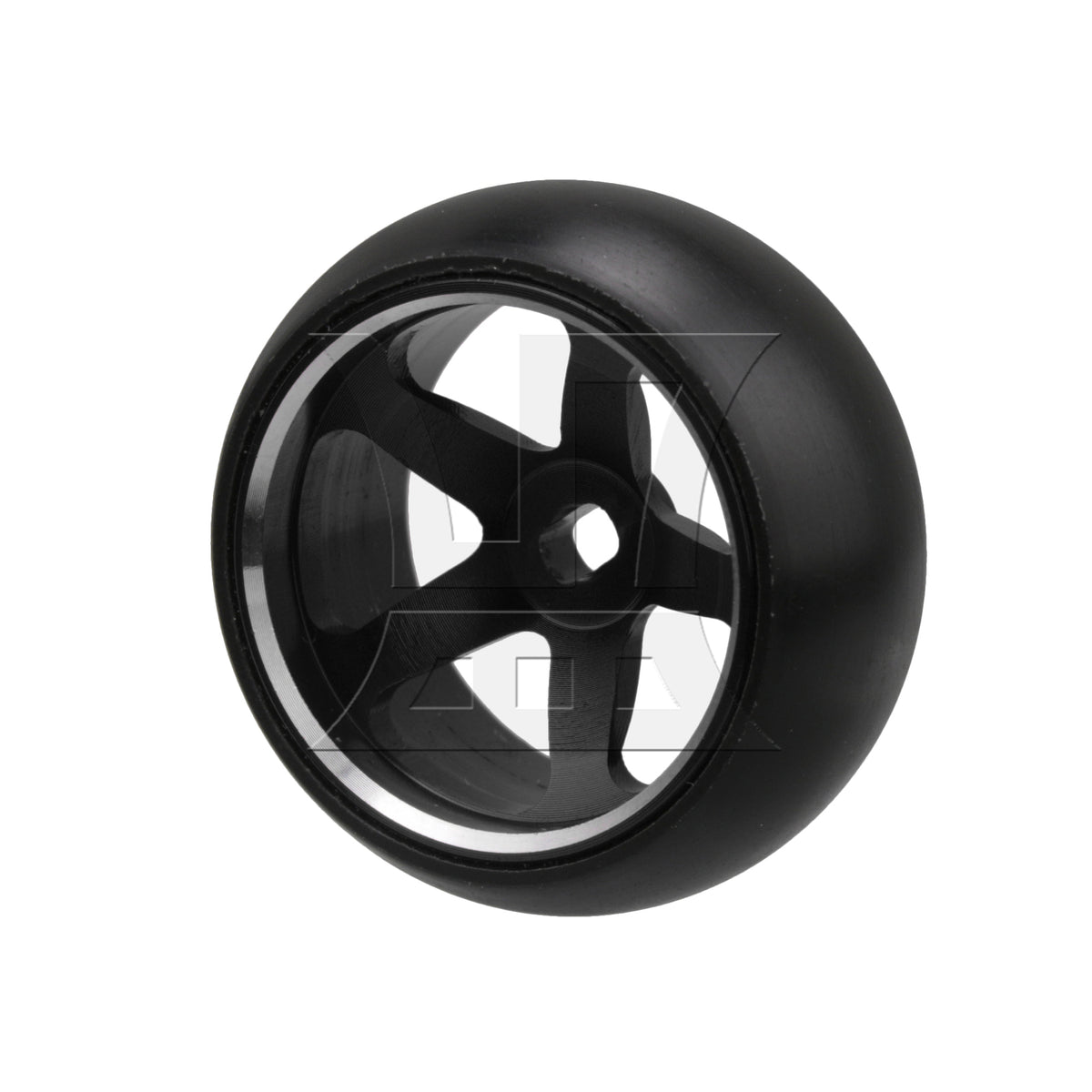 BQLZR 4 Pieces RC Car 5 Spoke Black Wheel Hub Tyres Replacement for WL 1:28 P929