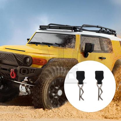 BQLZR 10Pieces RC Car 1:24 1:18 Body Clips Pins with Pull Tab Replacement for AXIAL