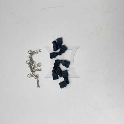 BQLZR 10Pieces RC Car 1:24 1:18 Body Clips Pins with Pull Tab Replacement for AXIAL