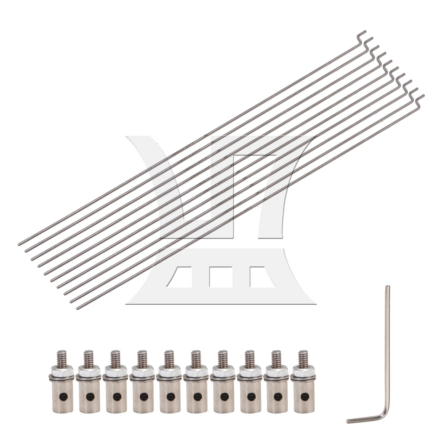 BQLZR RC Airplane Boat Pushrod and Linkage Stopper Servo Arm Connectors Pack of 10