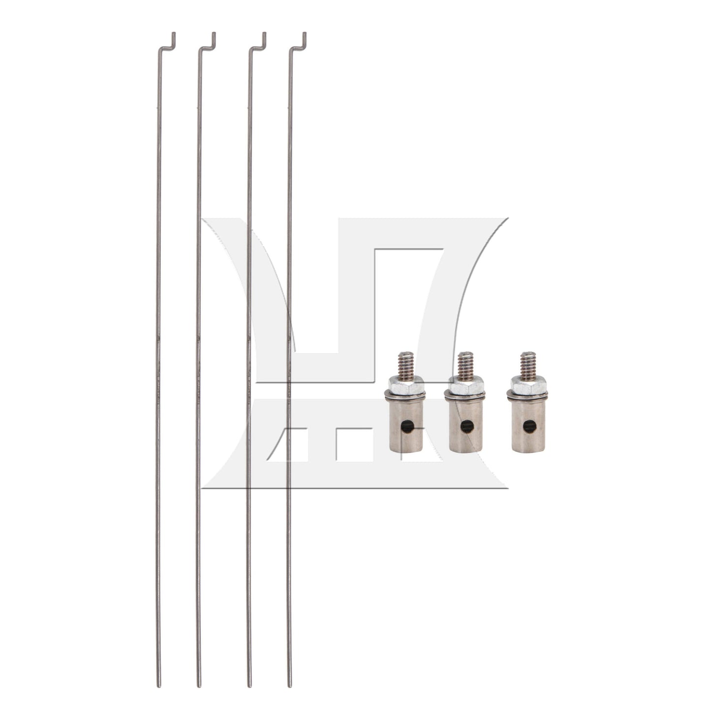 BQLZR RC Airplane Boat Pushrod and Linkage Stopper Servo Arm Connectors Pack of 10