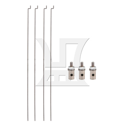 BQLZR RC Airplane Boat Pushrod and Linkage Stopper Servo Arm Connectors Pack of 10
