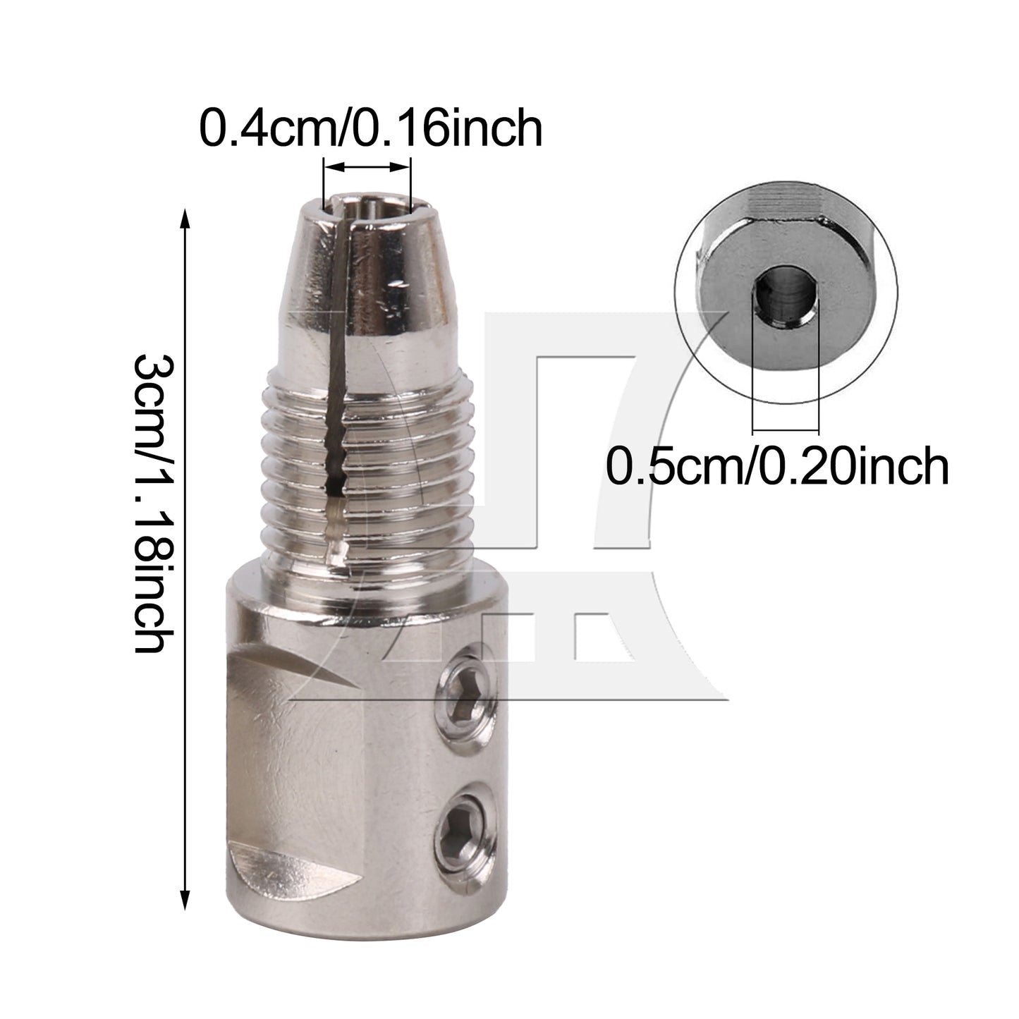 BQLZR RC Boat Collet Coupler 5x4mm ID Flexible Motor Shaft Forward for DIY Replace