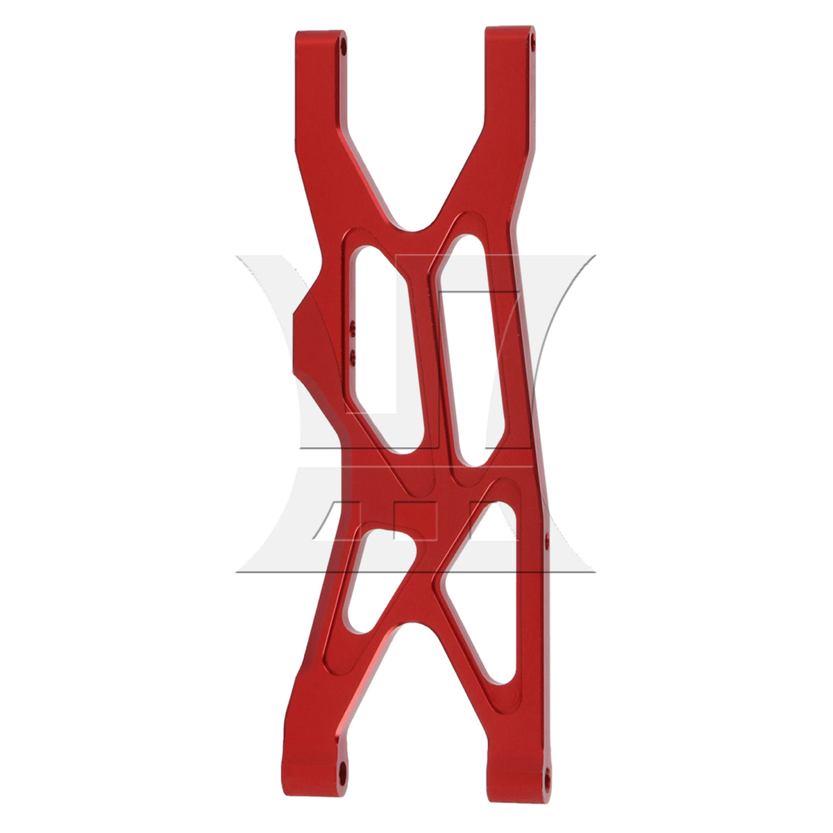 BQLZR 4Pieces RC Front Rear Lower Suspension Arm Red Replacement for AR330520R 1:10