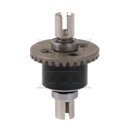 BQLZR RC Car Black Al. Metal Differential Replacement for 1:14 144010 144002