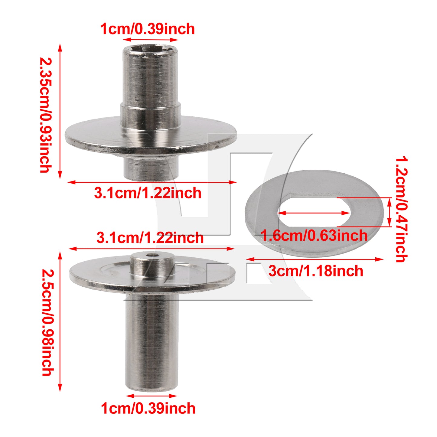 BQLZR RC 1:10 Slipper Plate & Hub Set Replacement for ARRMA Granite D3-ARA310946S