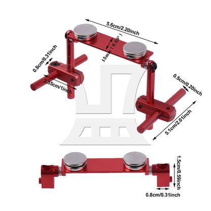 BQLZR RC1:10 Lightweight Adjustable Body Mount Magnetic Set Replacement for Sakura S