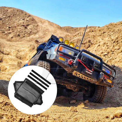 BQLZR RC1:10 Nylon Chassis Guard Cover Replacement for TRAXXAS #89086-4 1:10 Black