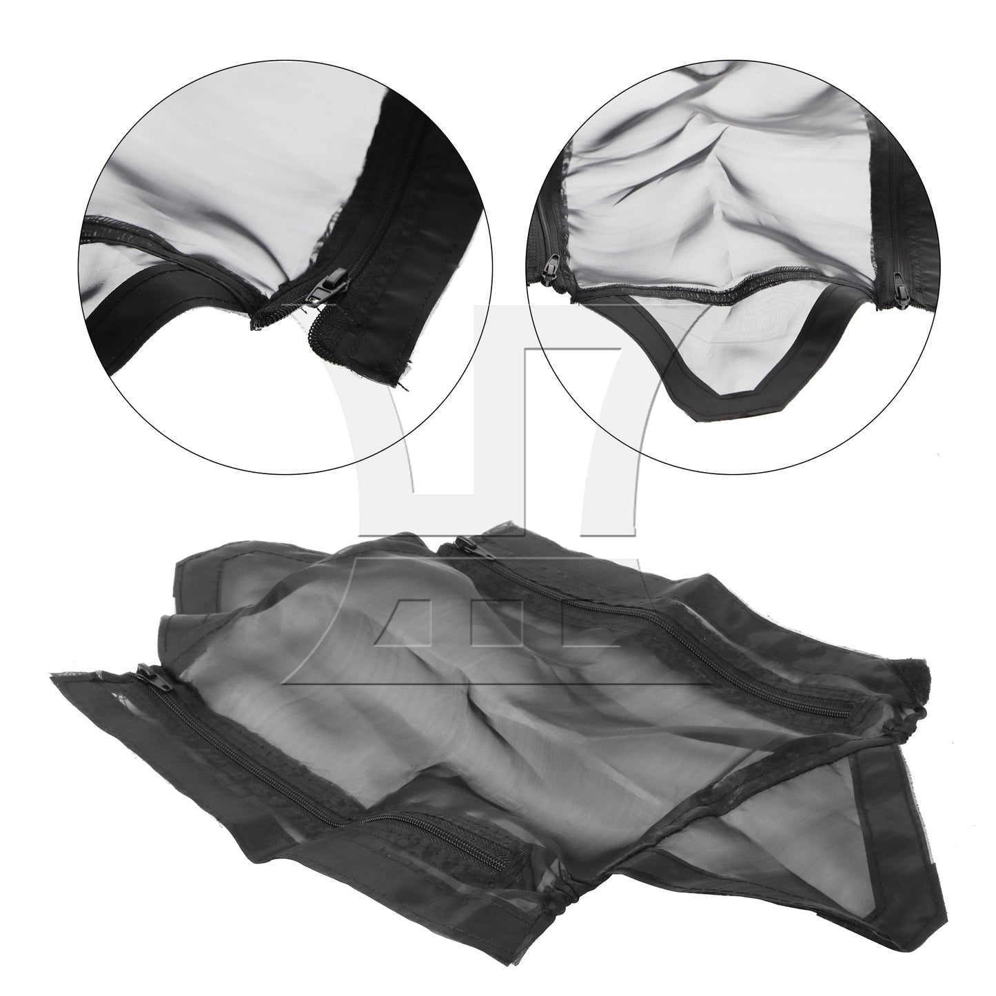 BQLZR RC1:10 Nylon Chassis Guard Cover Replacement for TRAXXAS #89086-4 1:10 Black