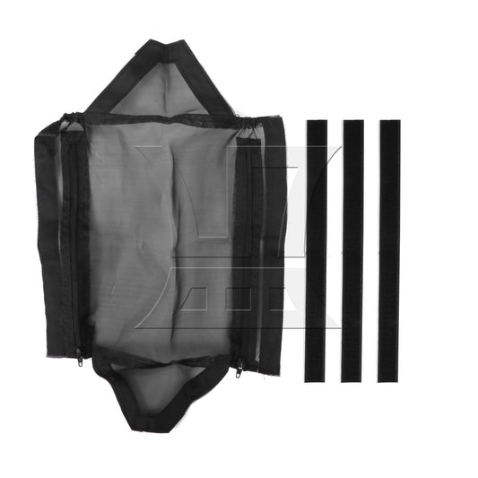 BQLZR RC1:10 Nylon Chassis Guard Cover Replacement for TRAXXAS #89086-4 1:10 Black