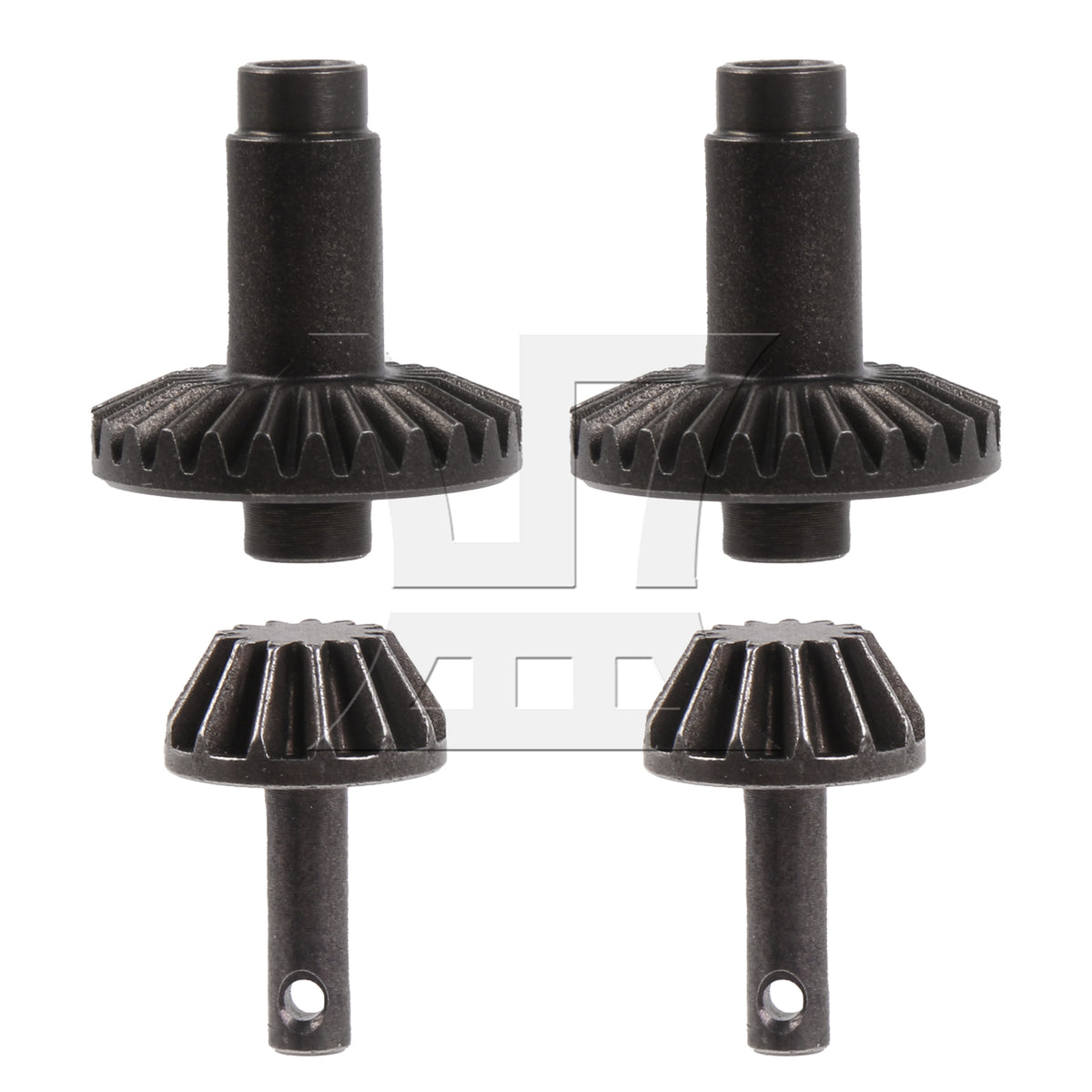 BQLZR 4PCS Front Rear Axles Gear RC1:18 Parts Replacement for Crawler Car 26T 13T