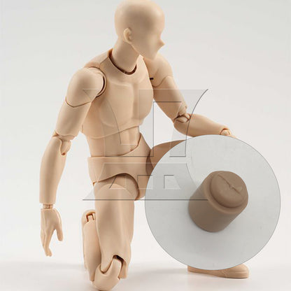 BQLZR 1pc Soldier Body Doll Neck Joint Connector 1:6 for Painting Copying and Modeling Display
