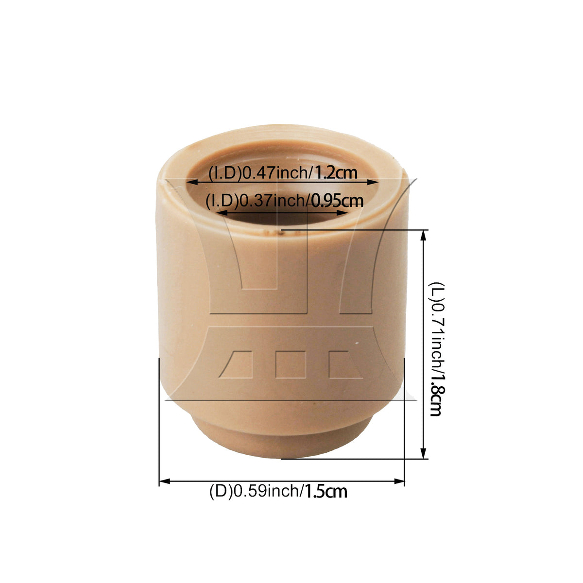 BQLZR 1pc Soldier Body Doll Neck Joint Connector 1:6 for Painting Copying and Modeling Display