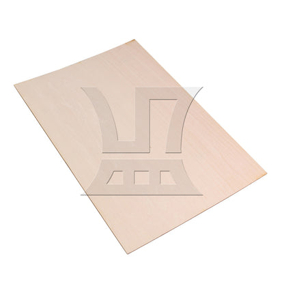 BQLZR 1pc 1.5mm Basswood Board Sheet 200x300x1.5mm for Home Decoration
