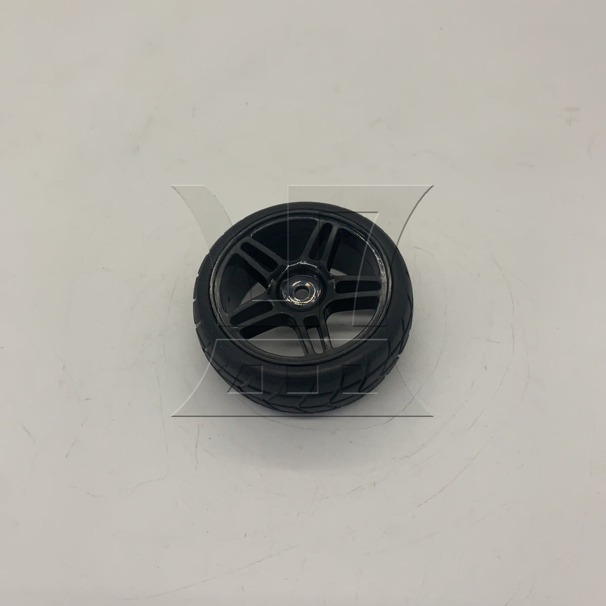 BQLZR 1pc RC1:10 On Road Car Tire and Black Wheel Rim for Model Car Repair Replacement Spare Parts