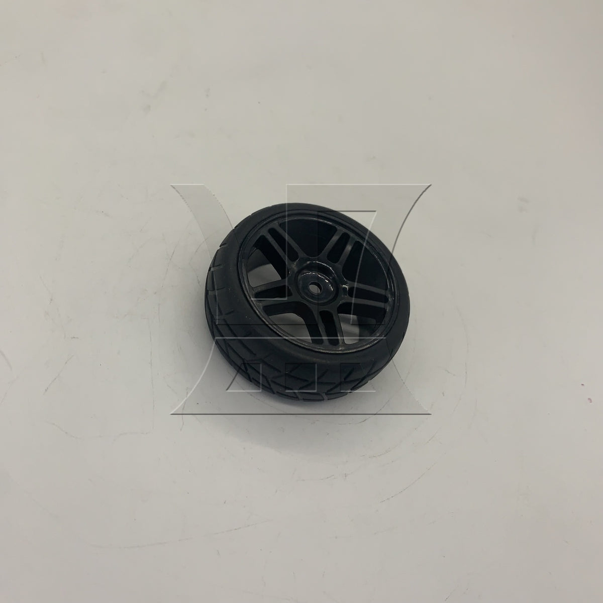 BQLZR 1pc RC1:10 On Road Car Tire and Black Wheel Rim for Model Car Repair Replacement Spare Parts