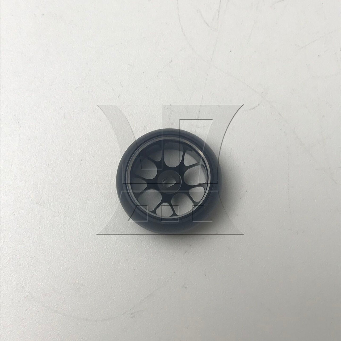 BQLZR 1pc RC1:28 Mesh Black Metal Drift Tire 25x11mm for RC1:28 Model Car