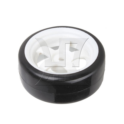 BQLZR 1pc RC1:10 Drift Tires and Hard Plastic Wheels for RC1:10 Flat Sport Car