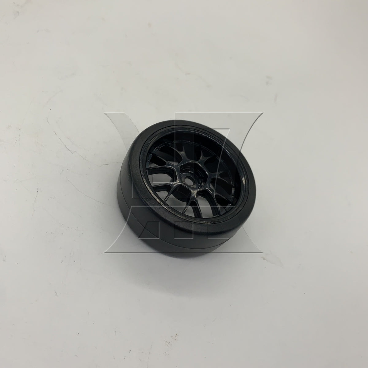 BQLZR 1pc Rc1:10 Racing Car Drift Tires and Y-Shaped Black Wheel Rim 290101 for Model Car Racing