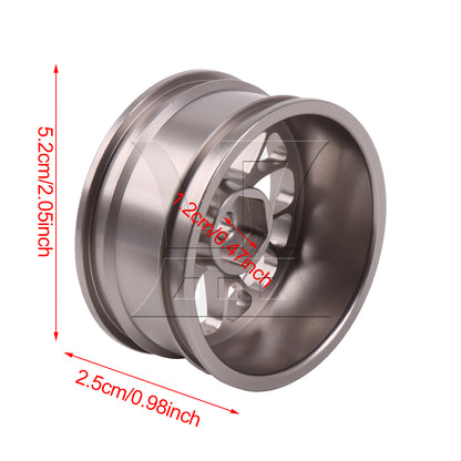 BQLZR RC 1:10 Titanium Al. Y-Shaped Wheel Rim for On-Road 0.47 Inch Inner Diameter