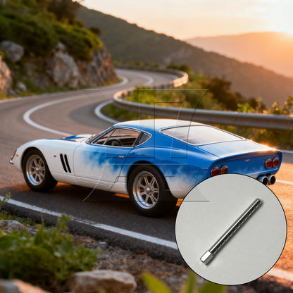BQLZR 1pc RC1:10 Car Shell Column 102037S Silver Aluminum Alloy Remote Control Car