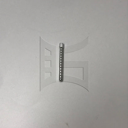 BQLZR 1pc RC1:10 Car Shell Column 102037S Silver Aluminum Alloy Remote Control Car