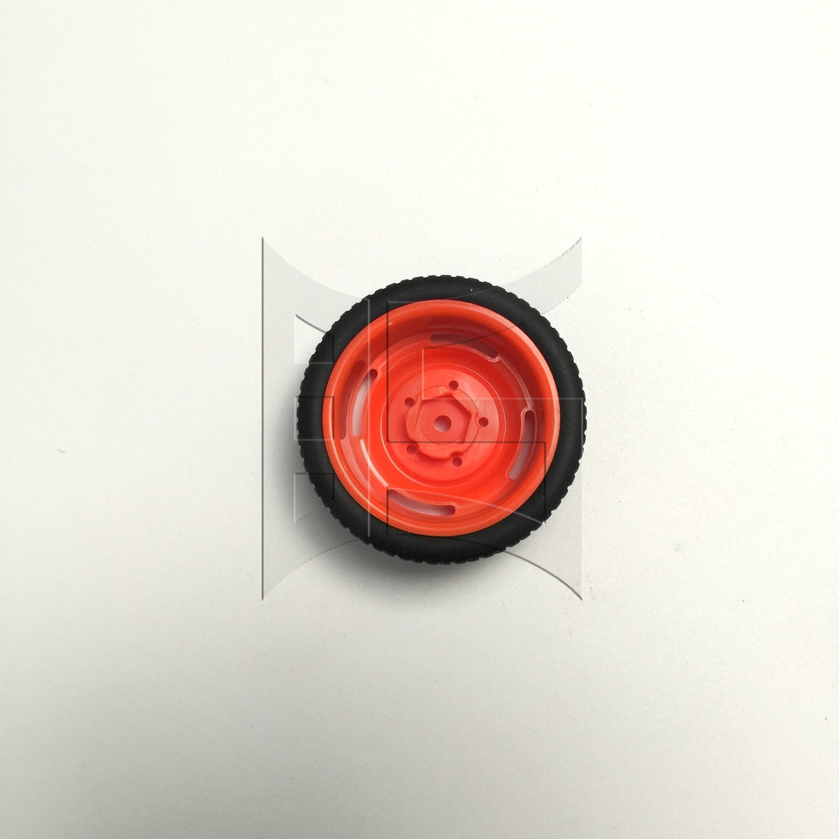 BQLZR 1pc RC1:10 On Road Car Tire and 5-Hole Wheel Rim for Model Car Repair Replacement Spare Parts