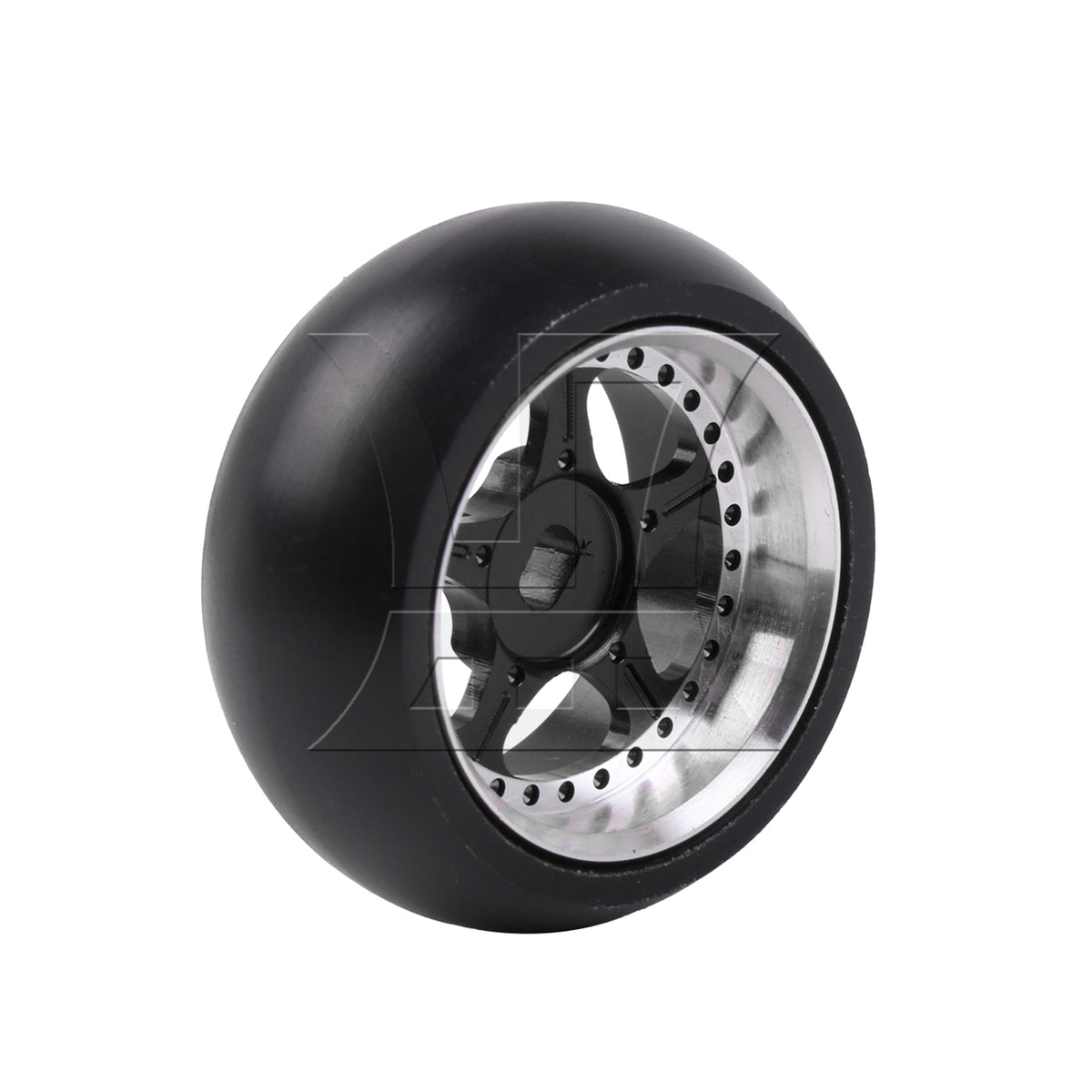 BQLZR 1pc RC1:28 Metal Drift Wheel K969-07Bl Black Model Car Repair Replacement Spare Parts