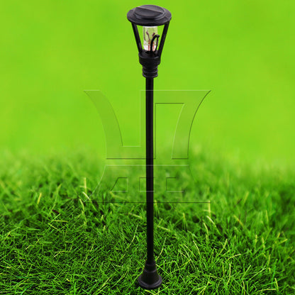 BQLZR 50 Pieces Single-End Model Lamppost for Scene Layout 6V/3V B-11 1:100 Scale