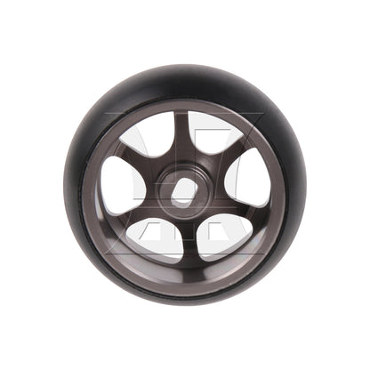 BQLZR RC1:28 Drift 6 Spoke Wheel Tyre 0.98" Replacement for Mini-Z Titanium Color