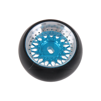 BQLZR RC1:28 Drift Wheel Tyre 0.98" Outer Dia Replacement for K969 K989 P929 Blue