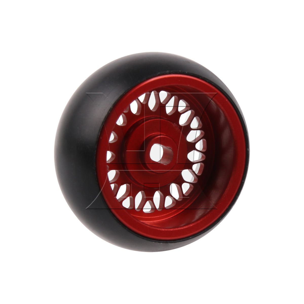 BQLZR RC1:28 Drift Wheel Tyre Replacement for K969-06R 0.98inch Outer Diameter Red