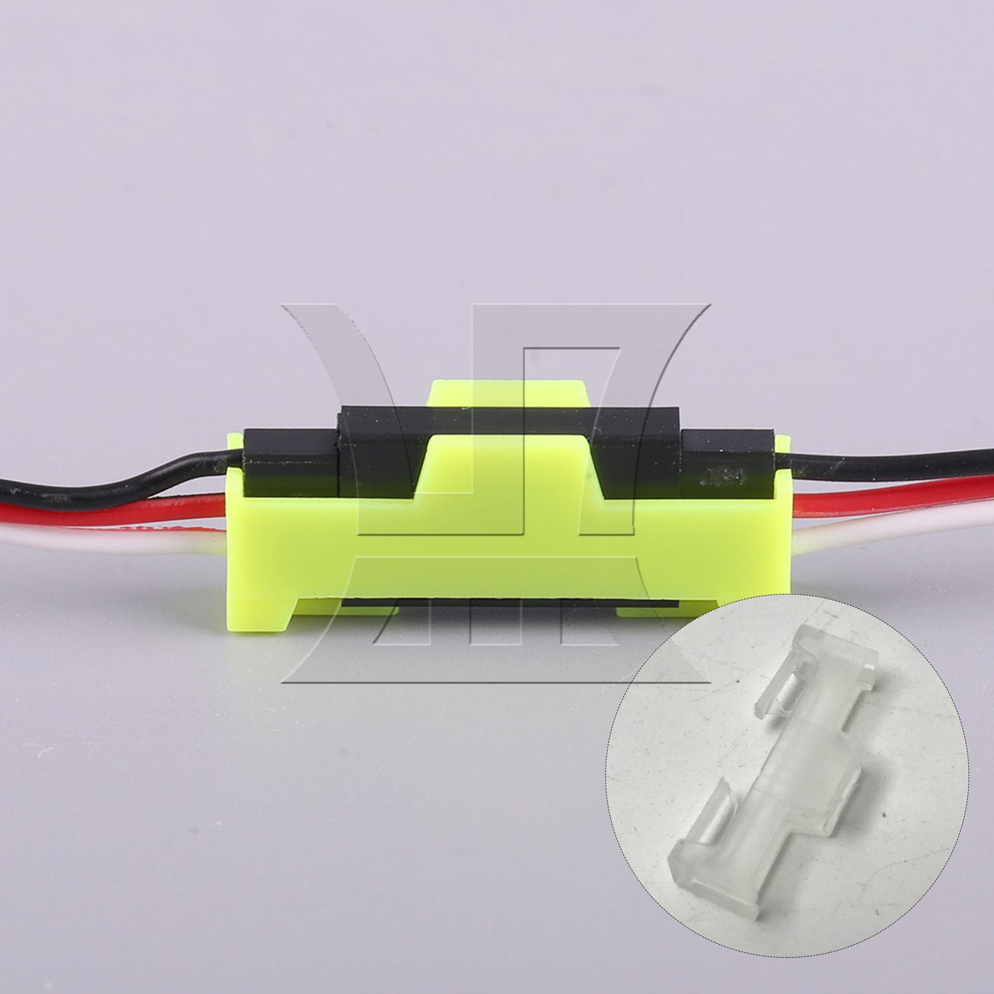 BQLZR 20pcs RC Servo Cable Clips Lock Transparent White for Upgrading and Replacing Buckles
