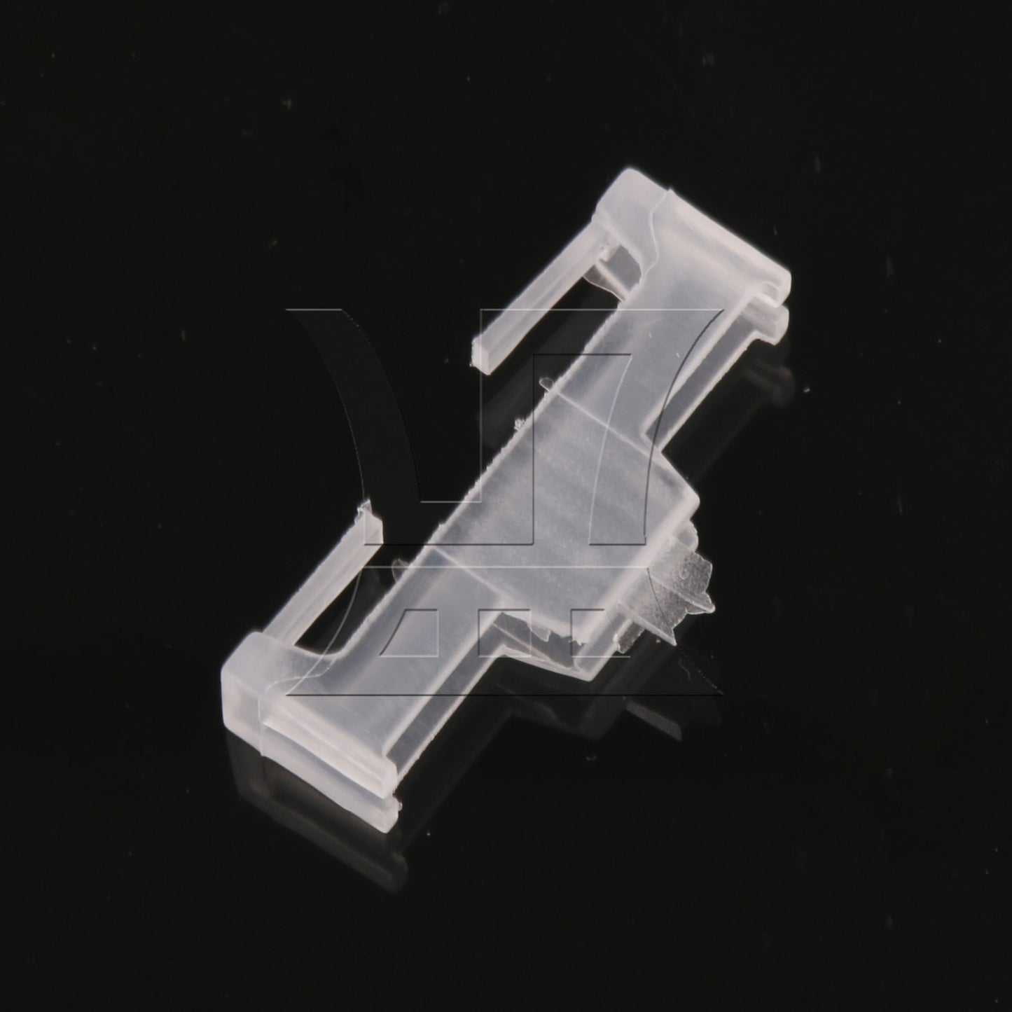 BQLZR 20pcs RC Servo Cable Clips Lock Transparent White for Upgrading and Replacing Buckles