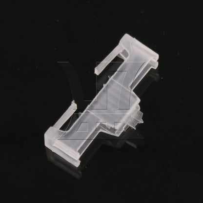 BQLZR 20pcs RC Servo Cable Clips Lock Transparent White for Upgrading and Replacing Buckles