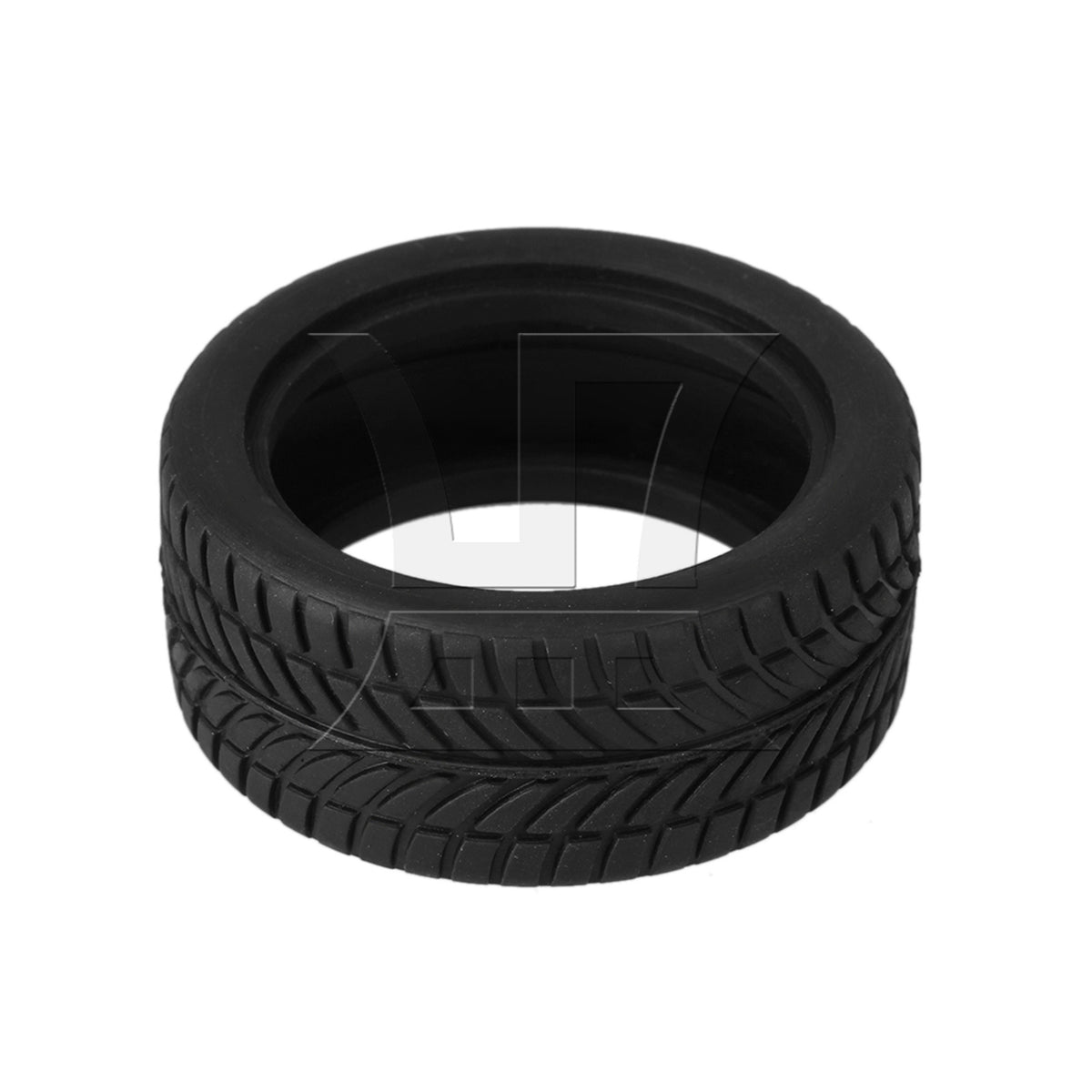 BQLZR 1pc RC1:10 On Road Car Rubber Tire D-008 Black for Model Car Repair Replacement Spare Parts