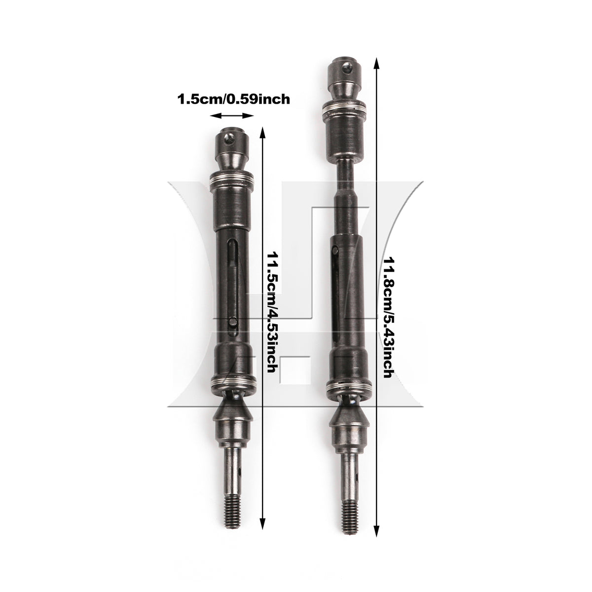BQLZR 1pc RC Front Drive Shaft Sla017 Titanium Color for Model Car Repair Replacement Spare Parts