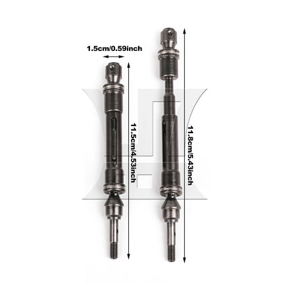 BQLZR 1pc RC Front Drive Shaft Sla017 Titanium Color for Model Car Repair Replacement Spare Parts