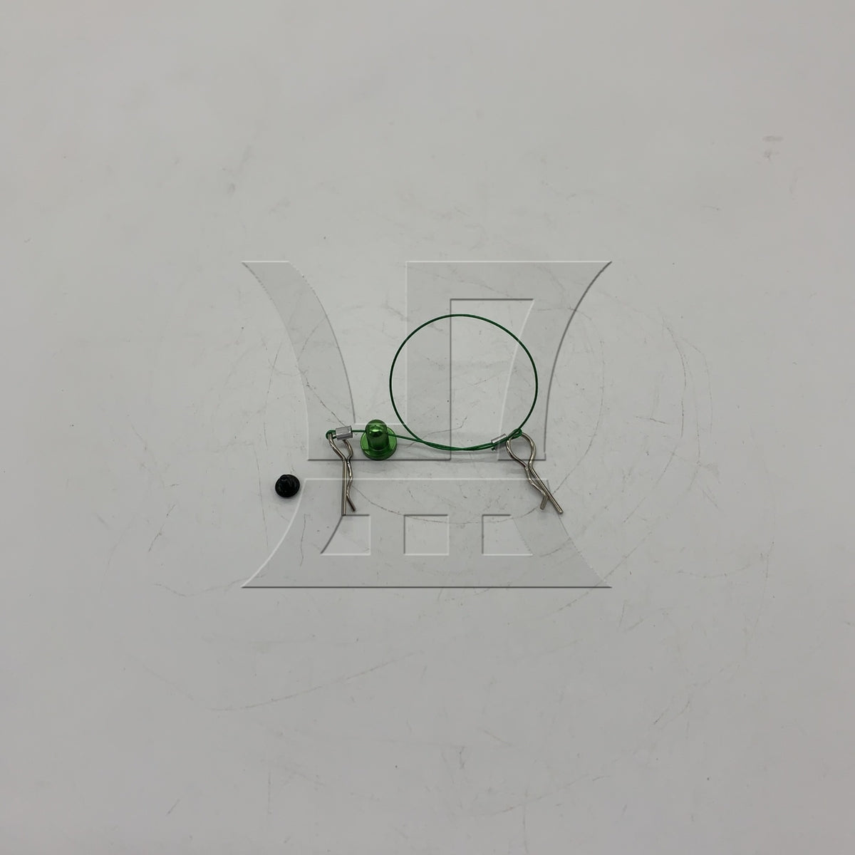 BQLZR 1pc RC1:10 Car Shell Clip N10259G Green Model Car Repair Replacement Spare Parts