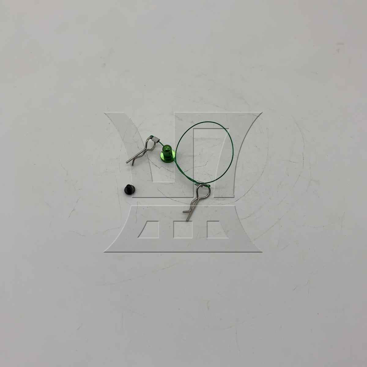 BQLZR 1pc RC1:10 Car Shell Clip N10259G Green Model Car Repair Replacement Spare Parts